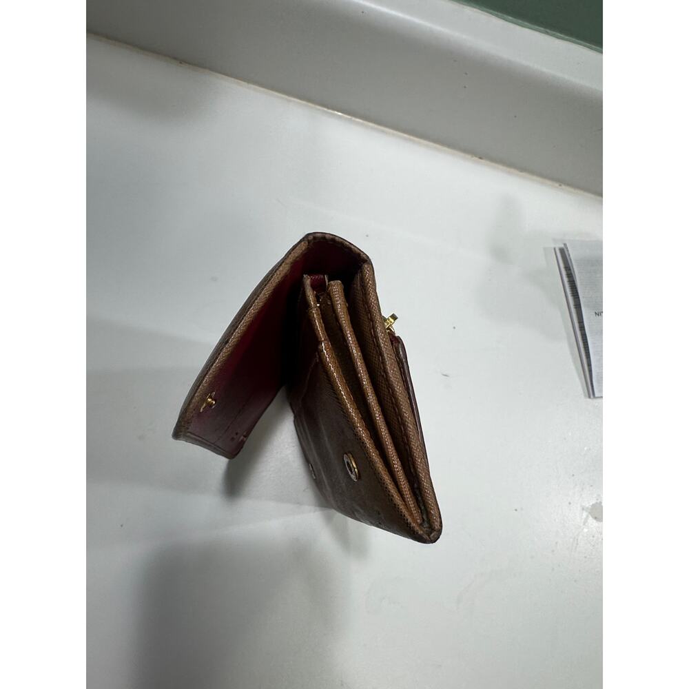 Prada Brown Leather wallet - Picture 4 of 11
